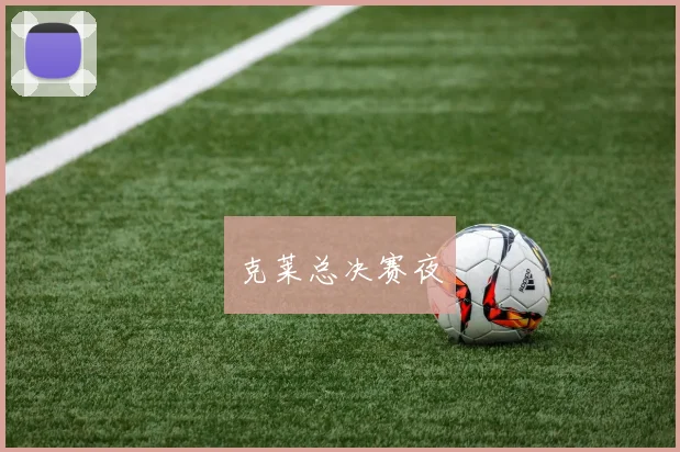 克莱总决赛夜